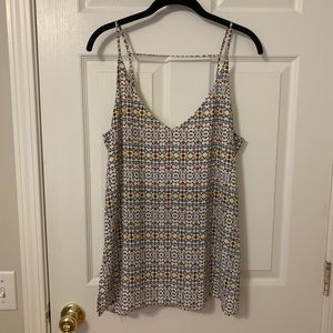 Fun-print H&M Dressy Tank Sz 14